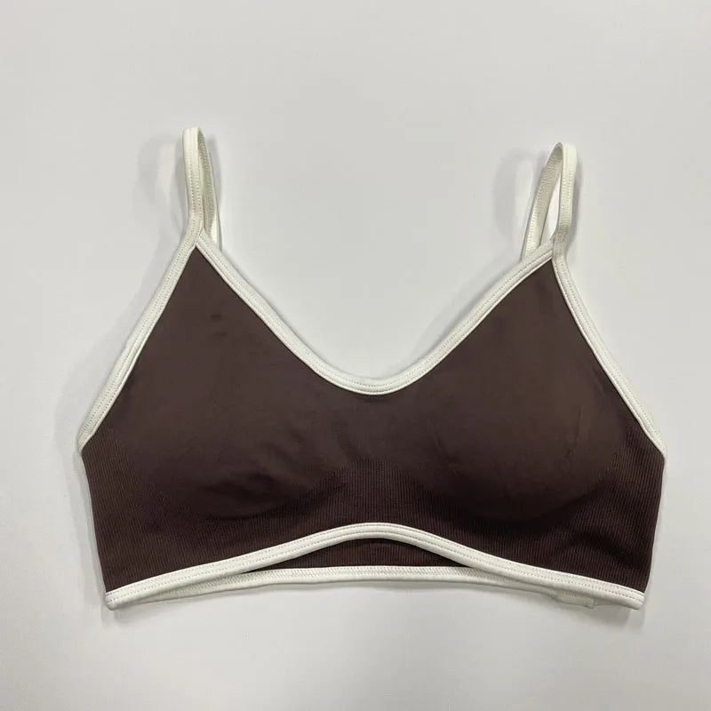 Top de desporto alças ajustaveis