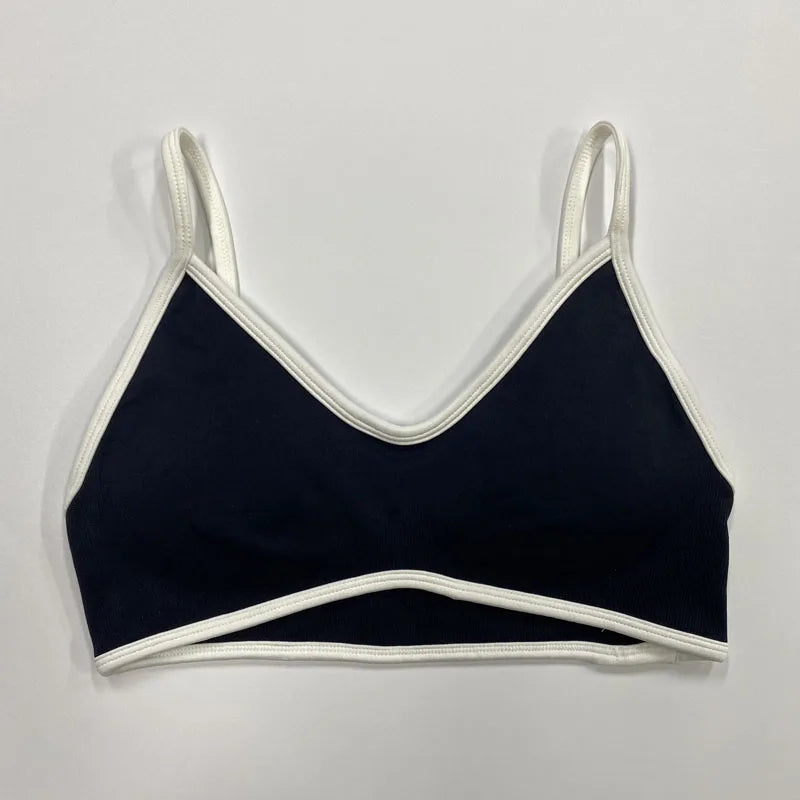 Top de desporto alças ajustaveis